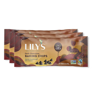 Dark Chocolate Chips by Lily's - Stevia Sweetened